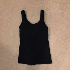 Lululemon black tank top sz 4